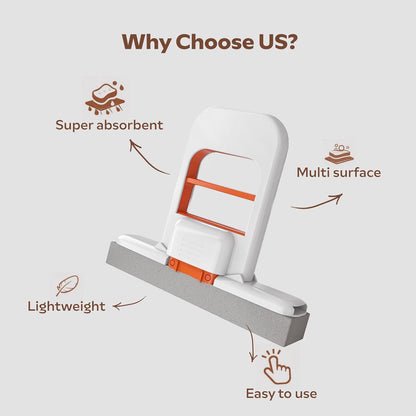 Mini Foldable Mop for Kitchen (Pack of 1)