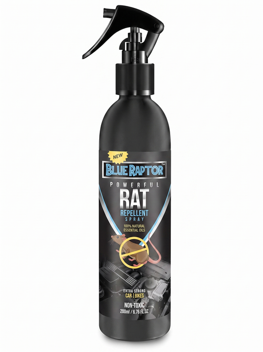 Blue Raptor Rat Repellent Spray for Cars – Powerful Rodent Protection
